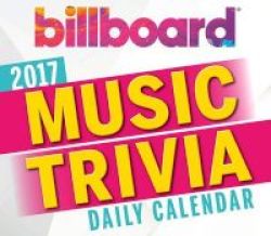 Cal 2017-billboard 2017 Music Trivia Calendar