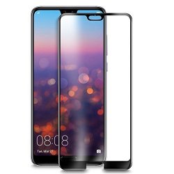 Huawei P20 Plus Screen Protector Kugi 9H Hardness HD Clear Tempered Glass Screen Protector For Huawei P20 Plus Smartphone Black