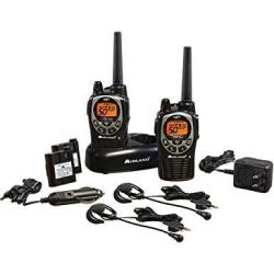 EWarehouse Midland - GXT1000VP4 50 Channel Gmrs Two-way Radio - Up To 36 Mile Range Walkie Talkie 142 Privacy Codes Waterproof Noaa Weather Scan +