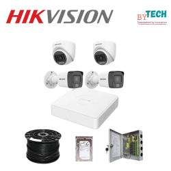 Hikvision New 4 Channel Cctv Kit With Audio 2MP