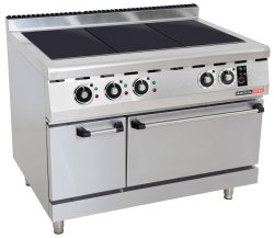 Anvil 3 Plate Stove With Oven - Electric