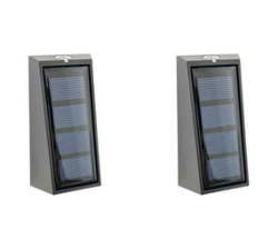 Solac Solar Wall Lamp Down Light 2 Pieces