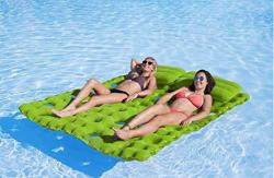 Swimming Suntan Tub Tanning Pool Floats Inflatable Floating Mat Pool Mat Tanning Pool Floats For Adults Swimming Pool Matpool Air Mattress Suede Cool Tanning