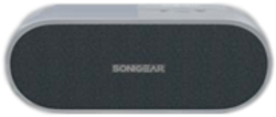 SonicGear 2GO W Trio Power Portable Speakers System Grey