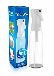 Continuous Mist Empty Spray Bottle For Hair - Salon Quality Mold-resistant 360 Water Misting Sprayer - Pressurized Aerosol Stylist Spray Mister Bpa Free 16 Oz