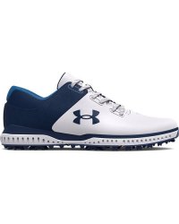 Men's Ua Charged Medal Rst Golf Shoes - White 12