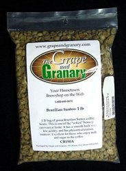 Brazilian Santos Unroasted Coffee Beans 1LB