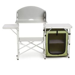Camping Kitchen Table & Cupboard