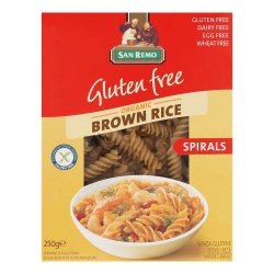 Gluten Free Brown Rice Fusilli 250G