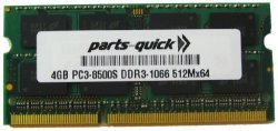 4GB Memory For Gigabyte I q Series Q2006 DDR3 PC3-8500 1066MHZ RAM Parts-quick Brand