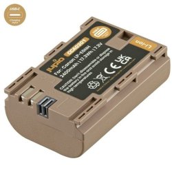 Battery For Canon LP-E6NH Ultra C Usc-c Input 2400MAH