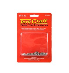 Tork Craft Thread Repair Kit M5X0.8X1.0D Replacement Inserts For NR5005