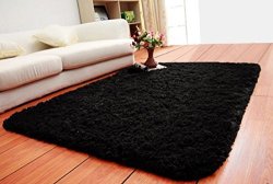 ACTCUT Super Soft Indoor Modern Shag Area Silky Smooth Fur Rugs Fluffy Rugs Anti-skid Shaggy Area Rug Dining Room Home Bedroom Carpet Floor Mat