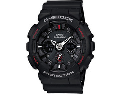 Casio G-shock Series 200M Analogue And Digital Wrist Watch - Black And Blue
