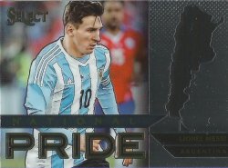 Lionel Messi - Panini "prizm Select 2015" - "national Pride" Trading Card