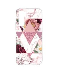 Hey Casey Protective Case For Huawei P40 Lite 5G - Marble Floral
