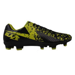 SONDICO Men's Blaze Fg Football Boots - Black & Lime Parallel Import