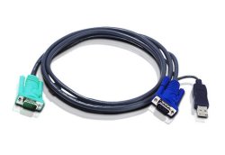 Aten 3M USB Kvm Cable With 3 In 1 Sphd