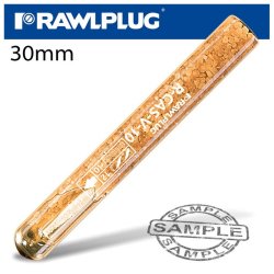 RawlPlug R-cas-v Vinylester Spin- In Capsules For Threaded Rods 30MM