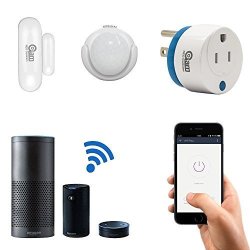 Solotech Smart Wi-fi Sensors Pack Door Sensors Motion Sensor Alarm And App Notification Alerts No Hub Required Compatible With Alexa And Google Home 2PK