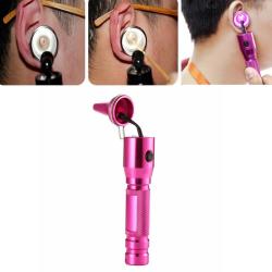 Portable Led Diagnostic Otoscope Ear Canal Pick Cleaning Earpick Mirror Pen Lamp