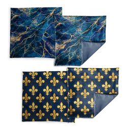Back To Blue Luxury Scatter Covers - Set Of 4