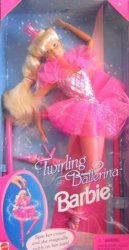 twirling ballerina barbie 1995