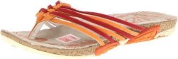Cushe Women's Atala Sandal Orange red 36 EU 5 M Us