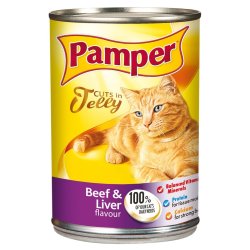 Pampers Pamper Cuts In Jelly Beef+liver Beef & Liver 385 G
