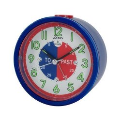 Lorus Time Teacher Beep Alarm Clock - Blue By Lorus