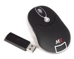 Mobile Edge MEAM03 Ultra Portable Wireless Optical Mouse - Black