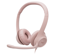 Logitech Headset H390 Rose USB Stereo