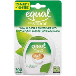 Equal With Stevia Tablets 200 + 100