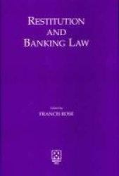 Restitution & Banking Law