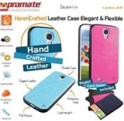 Promate Lanko S4-Hand-Crafted Leather Case