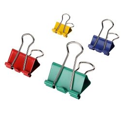 Mr. Pen- Assorted Colored Binder Clips, Paper Clips, Rubber Bands