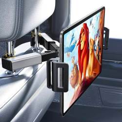 Headrest Tablet Holder For Car Travel