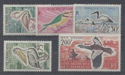 French Somali Coast 1959 Birds 5 Values Very Fine Unmounted Mint