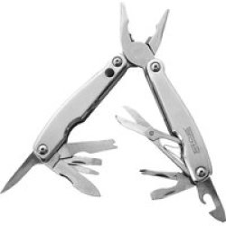 MINI Multi-tool With LED Light And Nylon Pouch