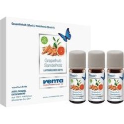Venta Airwasher Fragrance Oil - Organic Grapefruit-sandalwood 3 X 10ML