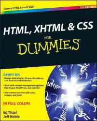 Html Xhtml And Css For Dummies - Ed Tittel Paperback