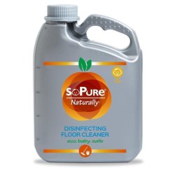 Sopure Orange Blossom Floor Cleaner - Nature's Disinfecting Dirt Buster - 5 Litre