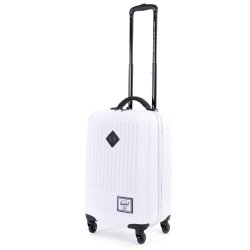 Herschel Supply Company Trade Travel Luggage Suitcase S White black Leather
