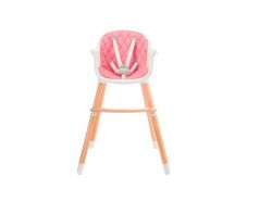 Baby High Chair With Wooden Leg & Keyholder