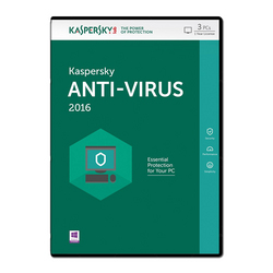 Kaspersky Anti-virus 2016 3 Pc's Plus 1 PC Free
