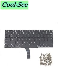 Cool-see Non-backlit Replacement Keyboard With 100 Pce Screws For Macbook Air 11" A1370 Mid 2011 A1465 Mid 2012-EARLY 2015 MC968 MC969 MD223 MD224 MD711 MD712 MJVM2 MJVP2