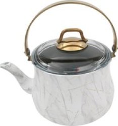 Brioni Stove-top Safe Teapot 2.5L Grey & Gold