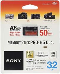 32GB Sony Memory Stick Pro-hg Duo Hx High-speed Memory Card For Sony Devices