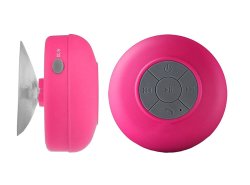 Waterproof Bluetooth Mini Speaker With MIC in Pink