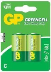 Greencell Batteries C Cell 2 Pack